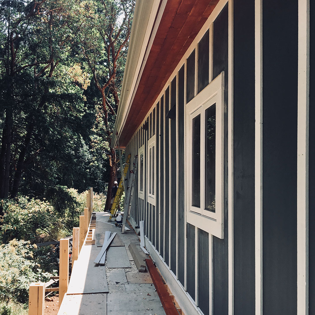 exterior wall