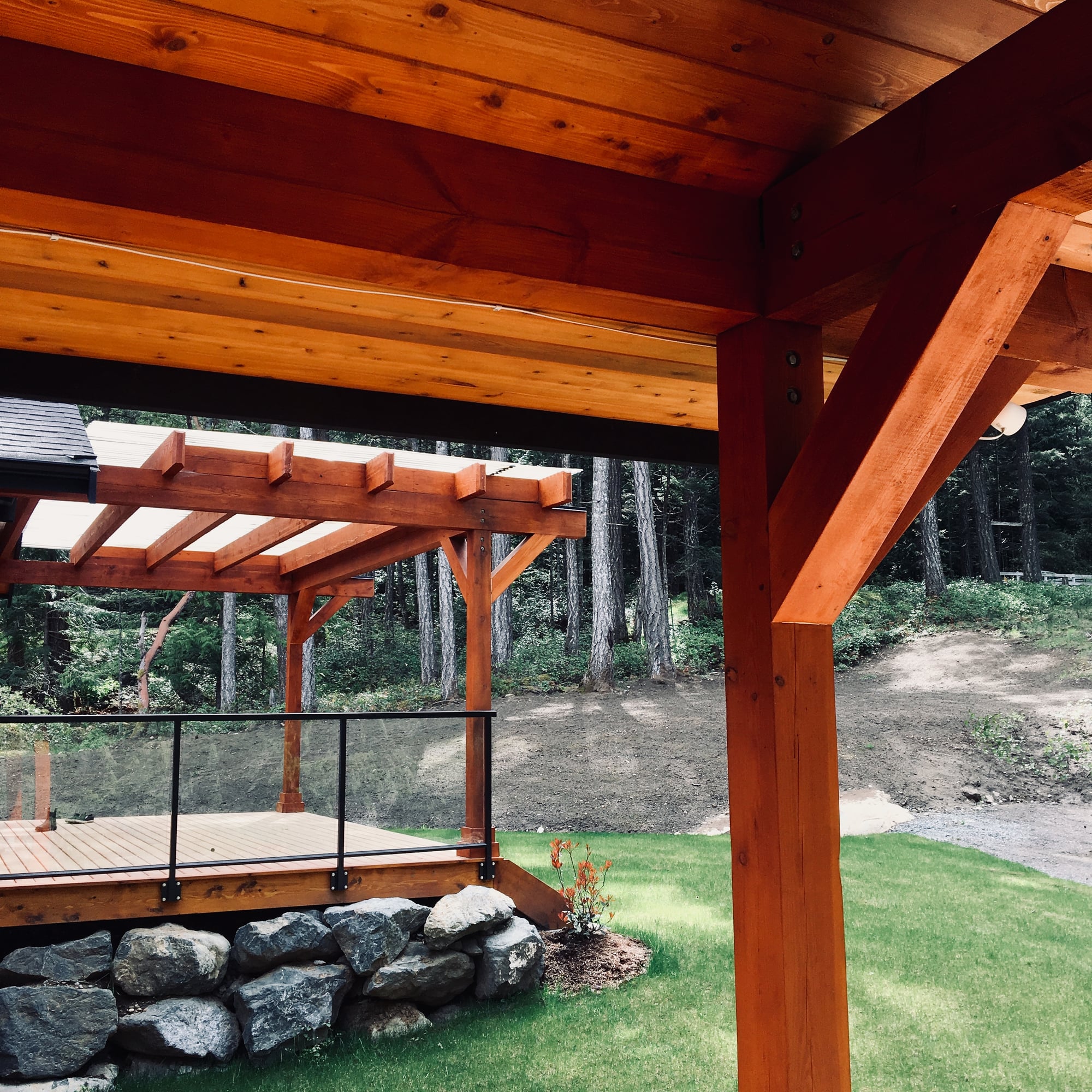 Deck and entry